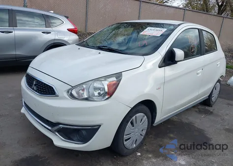 2019 Mitsubishi Mirage Es/Rf z USA, uszkodzony, nr VIN ML32A3HJ8KH001117